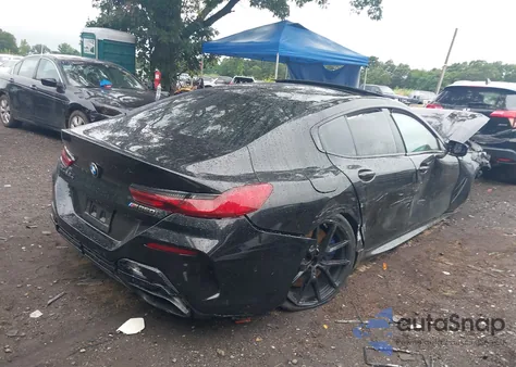 2020 BMW M850I Gtan Coupe xDrive z USA, uszkodzony, nr VIN WBAGV8C06LCE19029